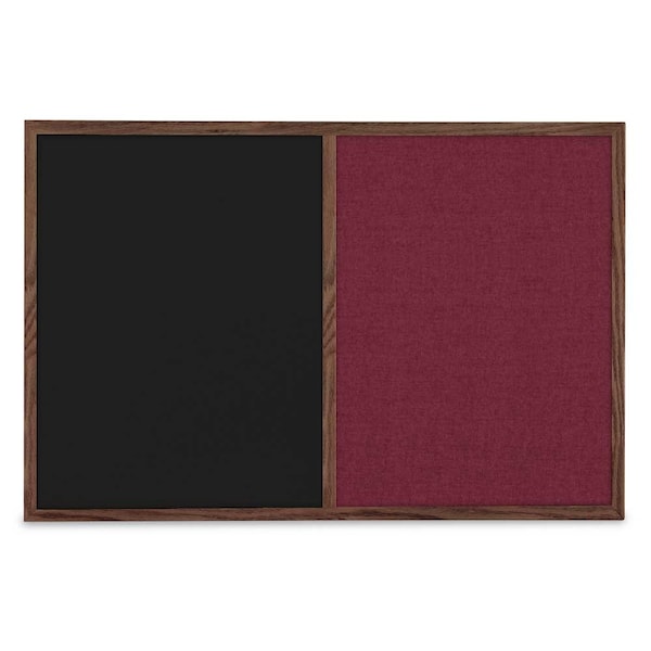 Slim Style Indoor Enclosed Corkboard, 36